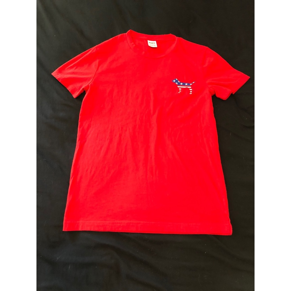 Victoria’s Secret PINK 4th of July T-Shirt XS NWOT